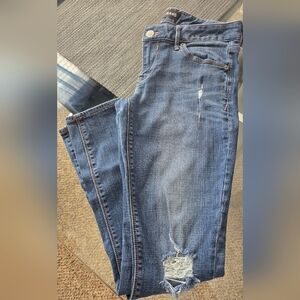 Express Legging Low Rise Ripped Pants